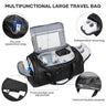 Soleand Strap 40L Sports Gym Travel Duffel Bag with Shoe Compartment